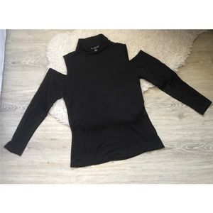Rock and Republic Turtleneck w/ Shoulder Cutouts